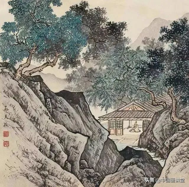 中国近现代名家画集·孙天牧|比张大千还牛的临摹高手！你在故宫看到的这些名画都是他临摹的