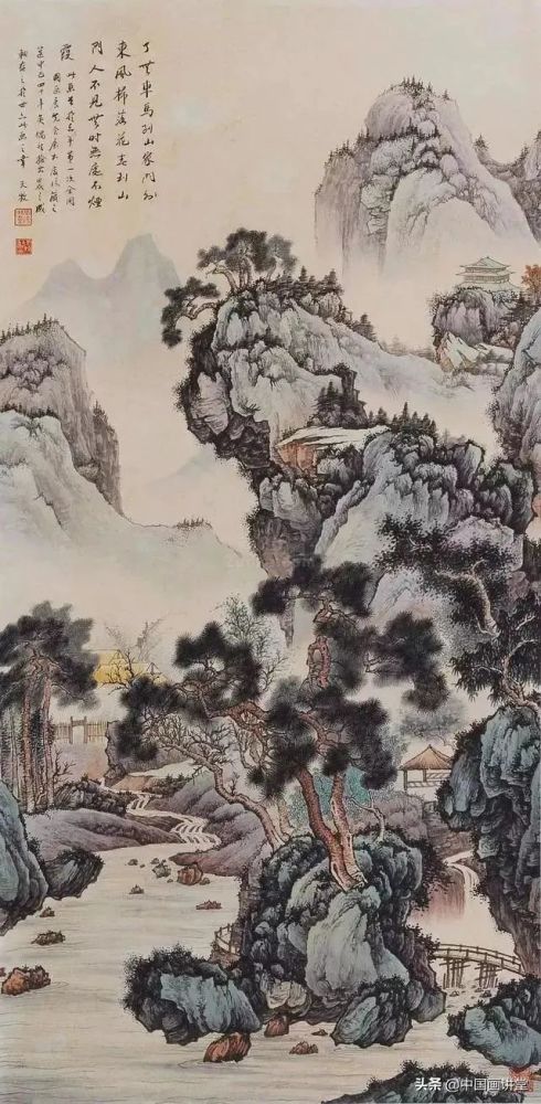 中国近现代名家画集·孙天牧|比张大千还牛的临摹高手！你在故宫看到的这些名画都是他临摹的