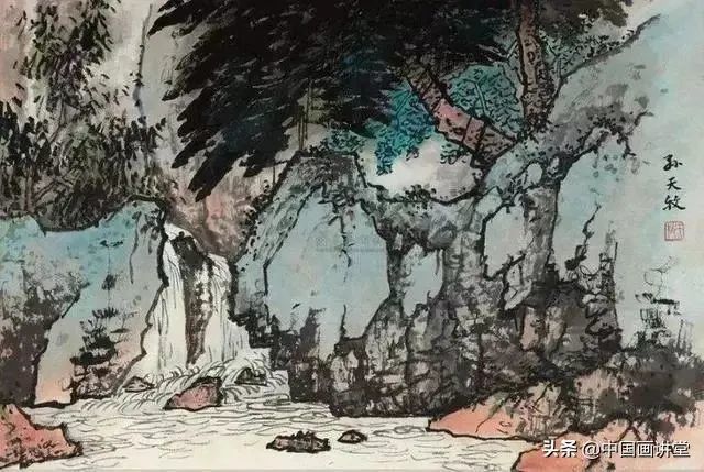 中国近现代名家画集·孙天牧|比张大千还牛的临摹高手！你在故宫看到的这些名画都是他临摹的