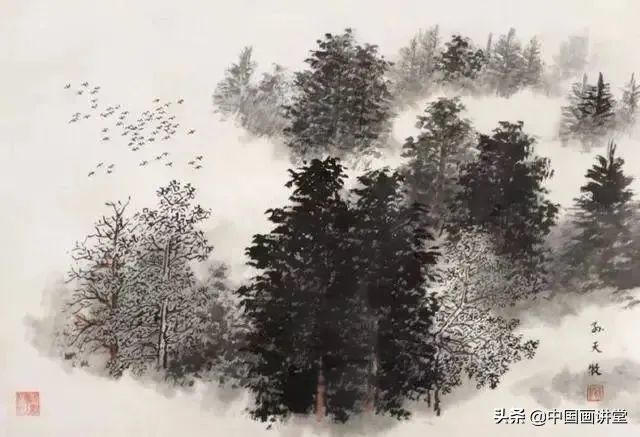 中国近现代名家画集·孙天牧|比张大千还牛的临摹高手！你在故宫看到的这些名画都是他临摹的