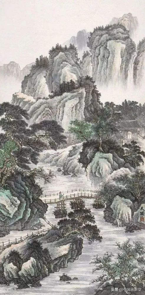 中国近现代名家画集·孙天牧|比张大千还牛的临摹高手！你在故宫看到的这些名画都是他临摹的