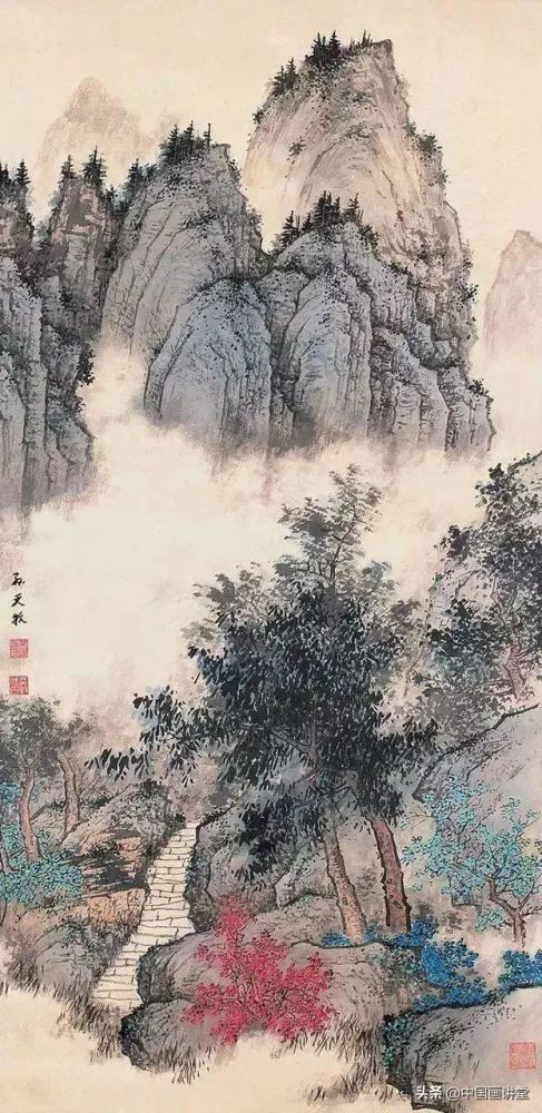 中国近现代名家画集·孙天牧|比张大千还牛的临摹高手！你在故宫看到的这些名画都是他临摹的