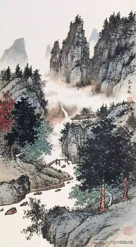 中国近现代名家画集·孙天牧|比张大千还牛的临摹高手！你在故宫看到的这些名画都是他临摹的