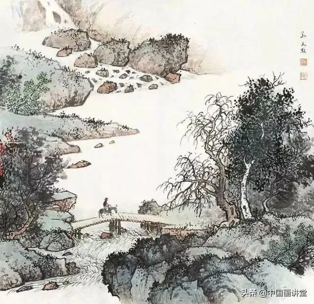 中国近现代名家画集·孙天牧|比张大千还牛的临摹高手！你在故宫看到的这些名画都是他临摹的