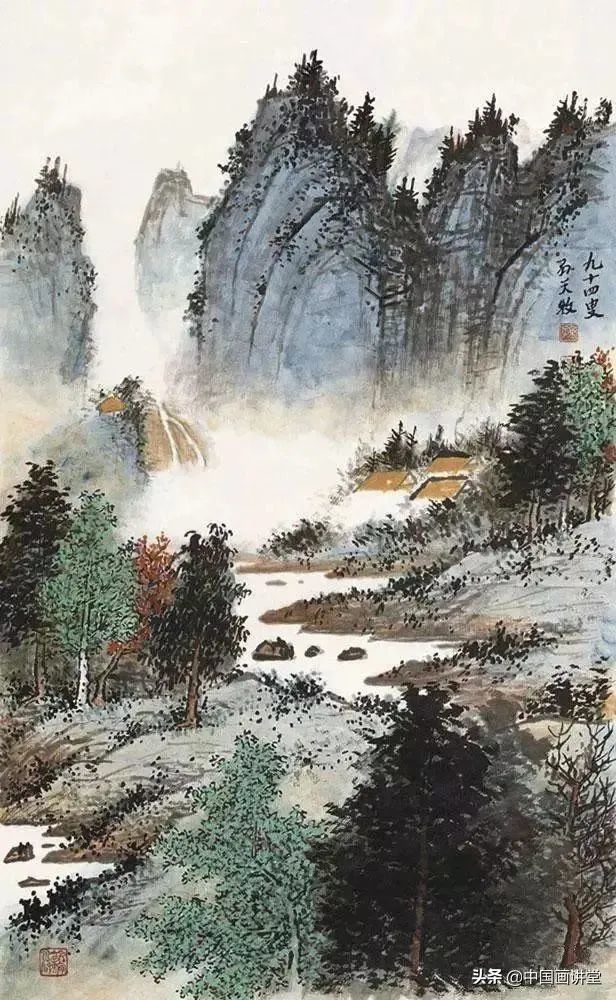 中国近现代名家画集·孙天牧|比张大千还牛的临摹高手！你在故宫看到的这些名画都是他临摹的