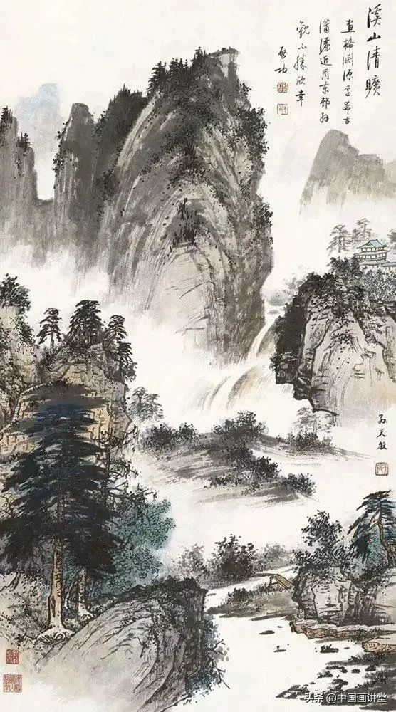 中国近现代名家画集·孙天牧|比张大千还牛的临摹高手！你在故宫看到的这些名画都是他临摹的