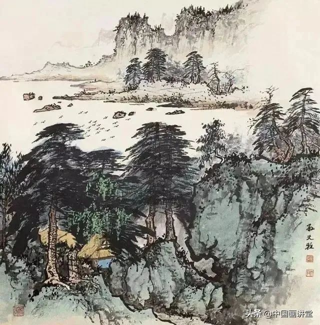 中国近现代名家画集·孙天牧|比张大千还牛的临摹高手！你在故宫看到的这些名画都是他临摹的