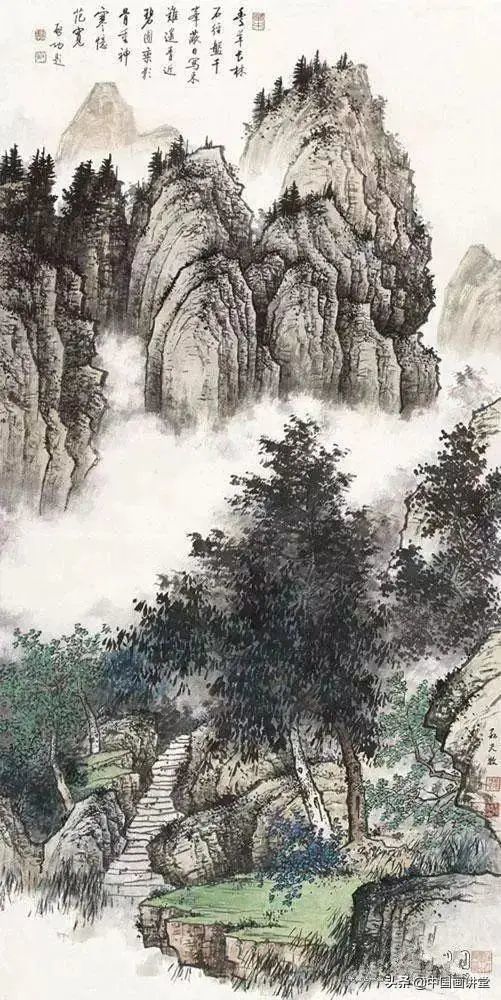 中国近现代名家画集·孙天牧|比张大千还牛的临摹高手！你在故宫看到的这些名画都是他临摹的