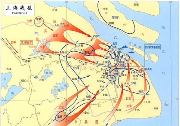 上海战役最惨烈一仗,主攻团夜宿"坟地,天亮陷入敌人包围