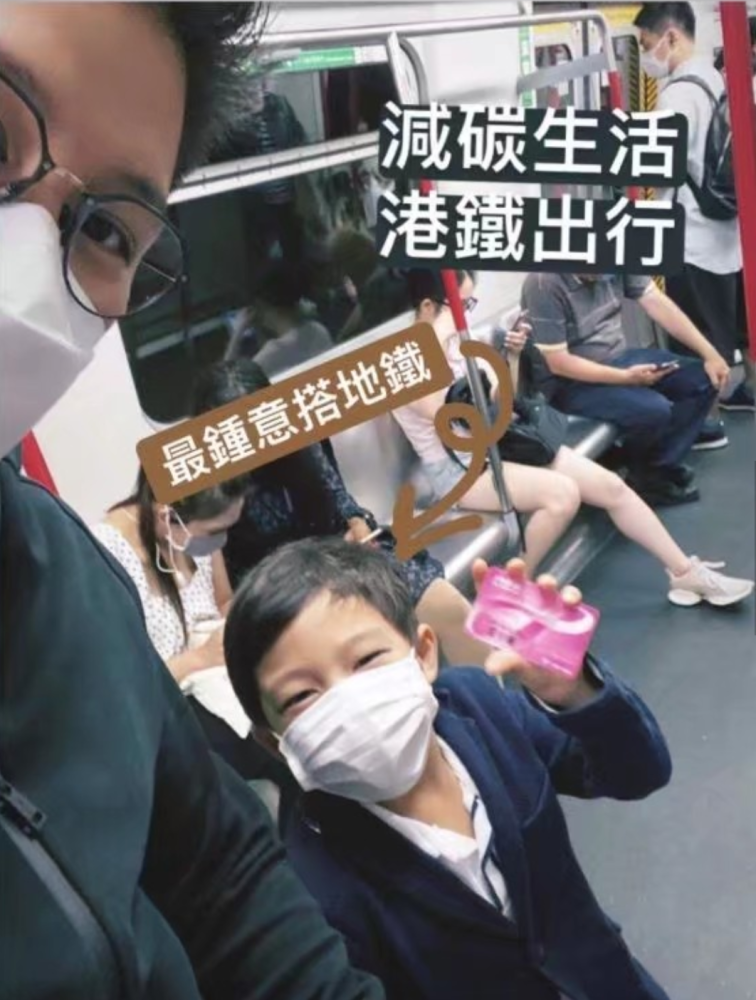 霍启刚|好勤俭！霍启刚带女儿坐地铁，不忘高调表白称是其心肝