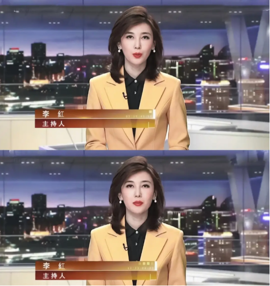 确实,李红的美明媚大气,骨香中还带着一丝古典美女的气质,穿上西装后