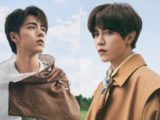 sky天空少年首单封面照李希侃嘻哈装扮抢眼他侧面像易烊千玺