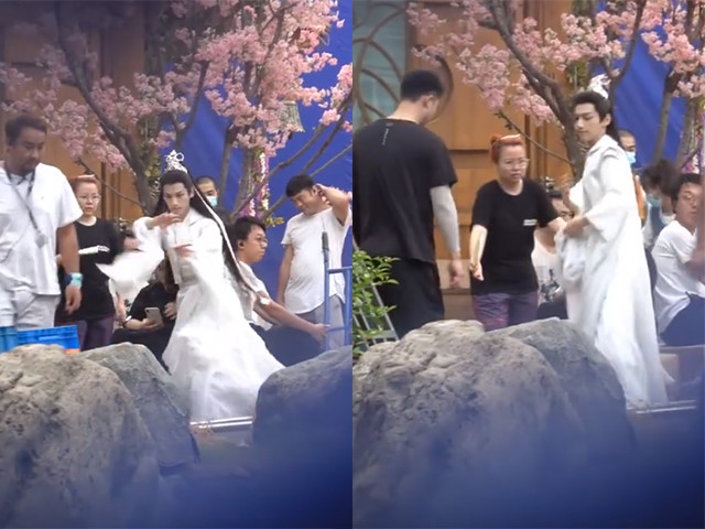 皓衣行|《皓衣行》再曝路透，罗云熙绝美身段引热议，网友：弱不禁风