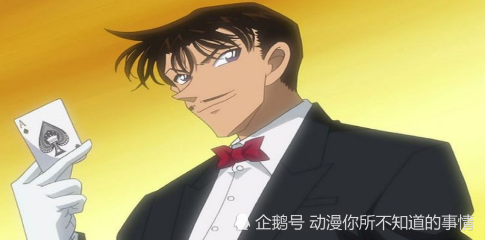 柯南 怪盗基德10个秘密 不仅长得与新一相似 还敢吃小兰豆腐 腾讯新闻