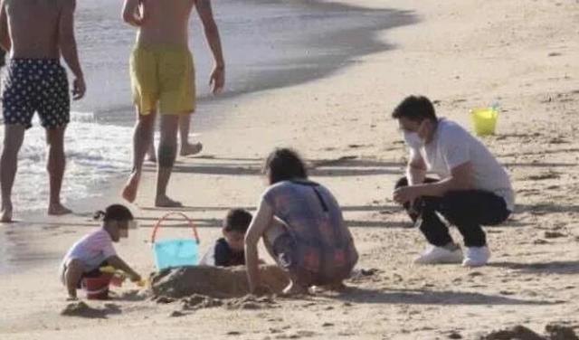 霍启刚|三代同堂！霍启刚携家人骑游，哥哥妹妹紧跟郭晶晶，爷爷缓慢骑行