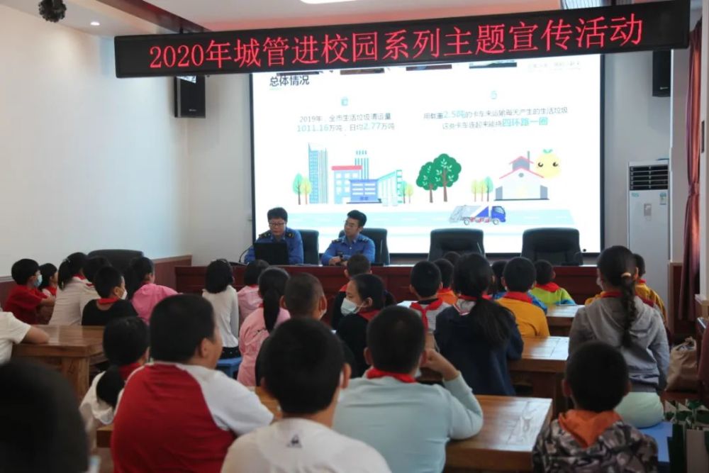 垃圾分类|怀柔城管开办“垃圾分类趣味课堂”入校园开讲