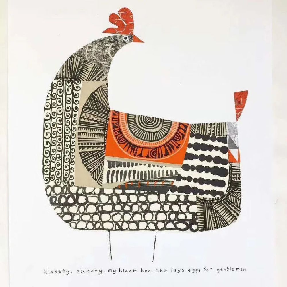 插画师|插画师使用绘画、切割、拼贴画等手工做法，做出了非常漂亮的小动物剪贴画