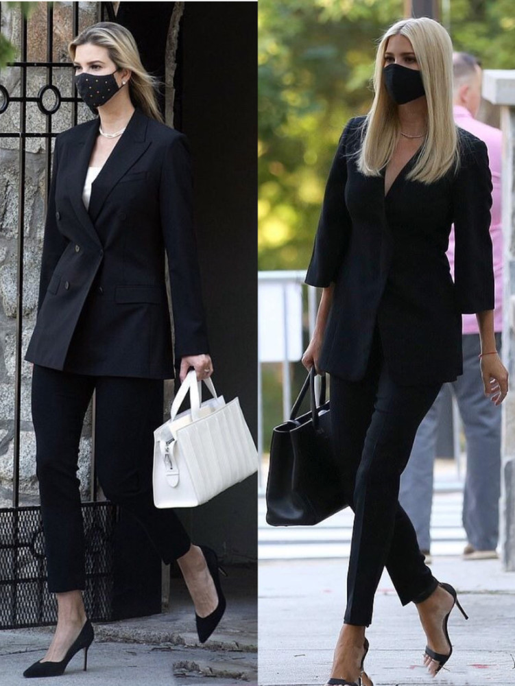 伊万卡近期穿搭合集魅力爆棚百变风格轻松演绎钟爱一种色彩