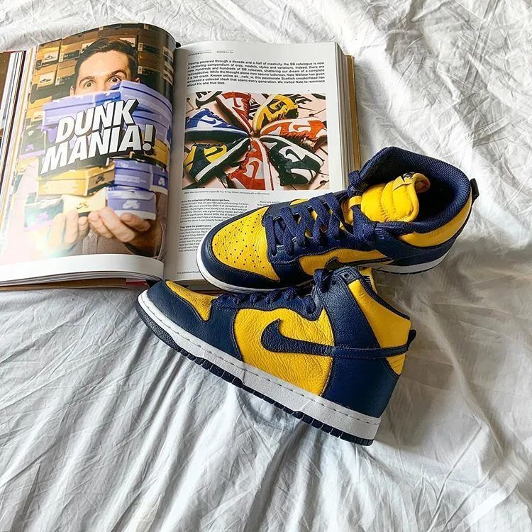 经典dunksnkrs已上架michigan高帮抽签已开启