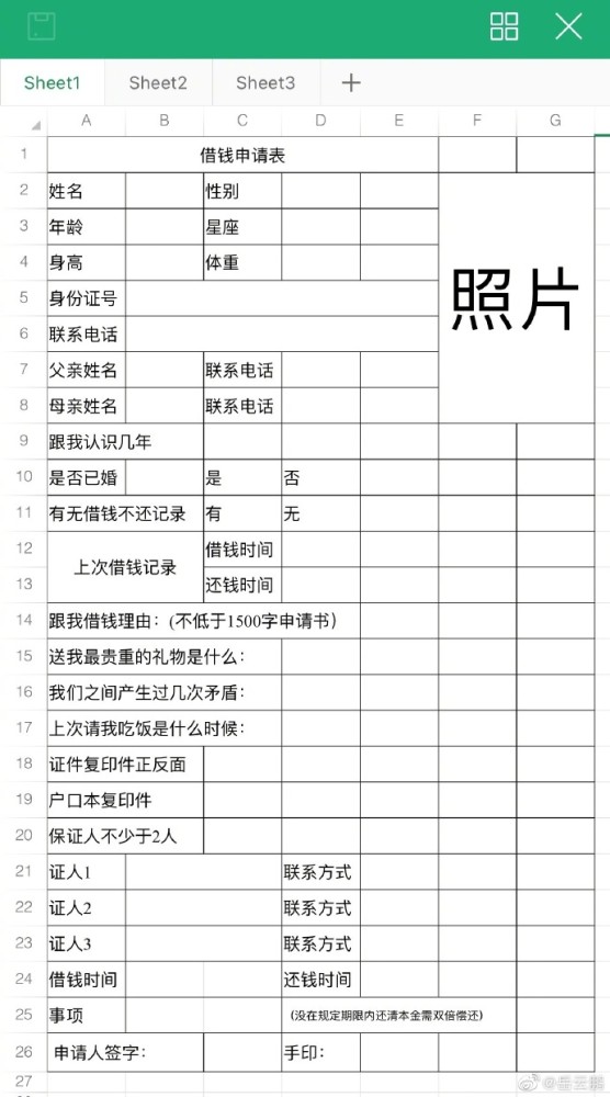 岳云鹏|下一个大衣哥？岳云鹏借钱申请表走红网络，背后的无奈让人心疼