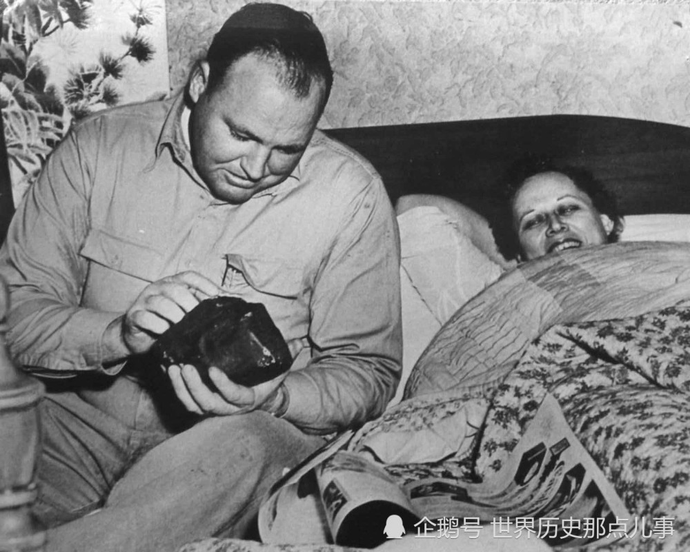 安·霍奇斯|1954年：一块在太空中游荡了45亿年的陨石从天而降，击中了她