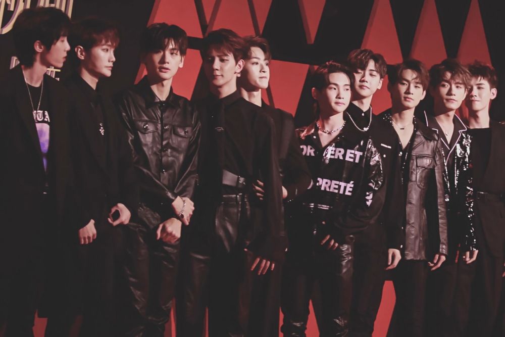 rise全员扮女装甜美可爱何洛洛高级脸周震南男粉看了都心动