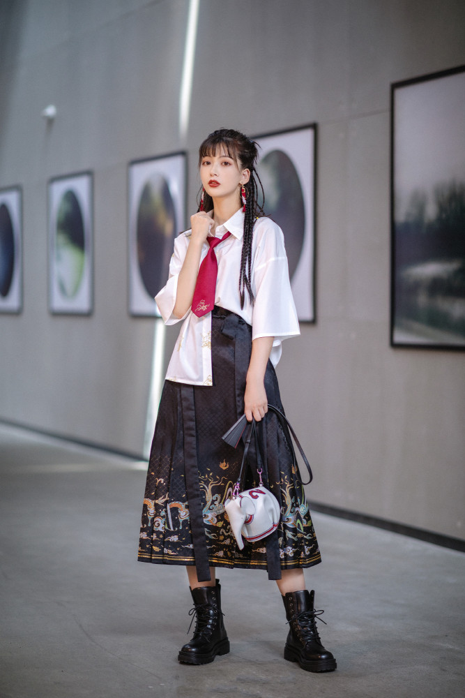 那些常见的汉服混搭造型,时尚又日常