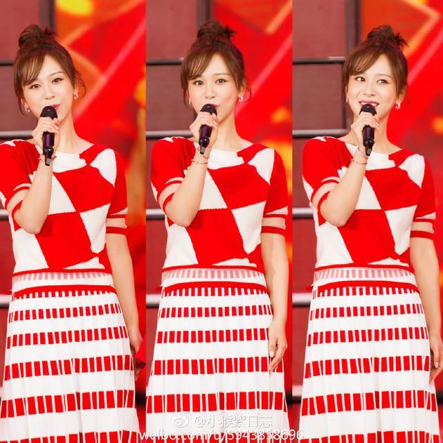 杨紫|杨紫五次登上央视舞台，今年终于选对造型，在央视镜头下颜值超高