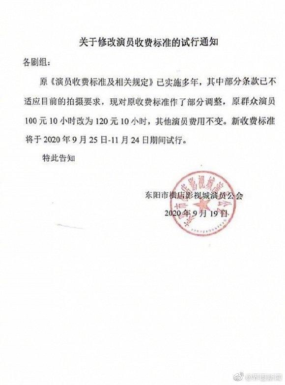 群众演员|120元10小时，横店群演涨薪，剧组疯狂赶进度