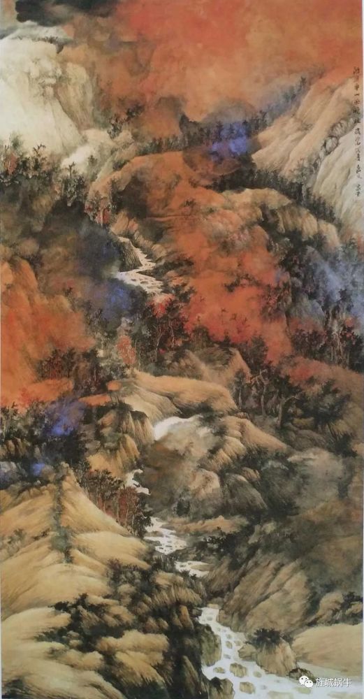 汪家芳|汪家芳的墨气弥漫、疏朗清秀的山水画赏析