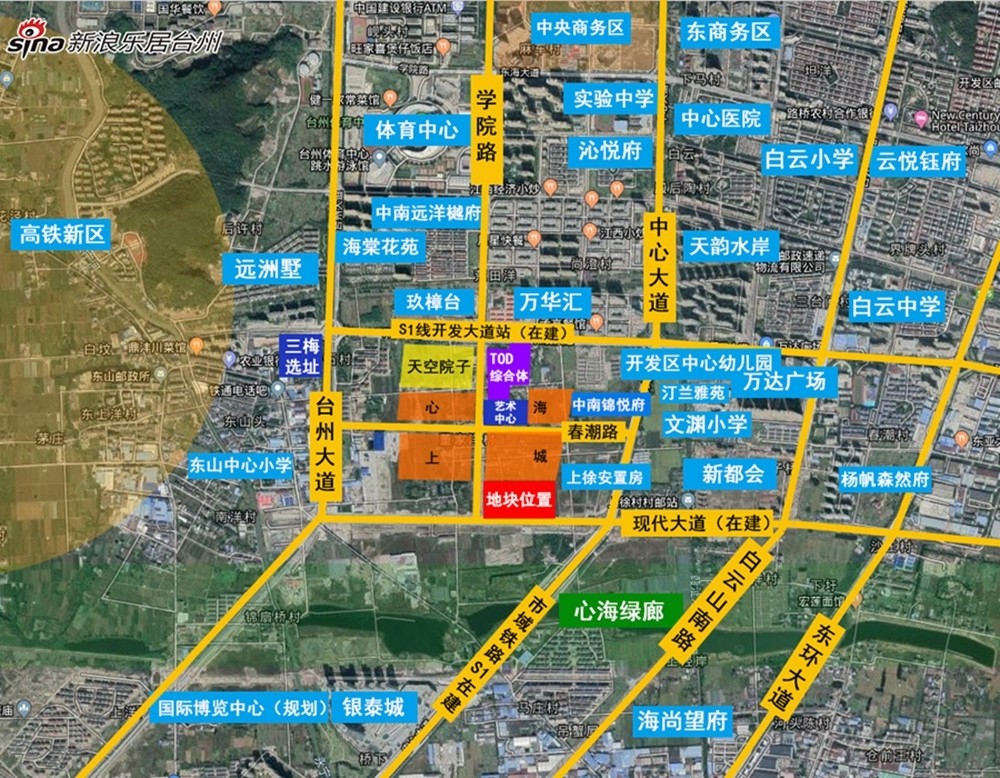 836亿8283元平椒江心海未来社区双创中心地块成交