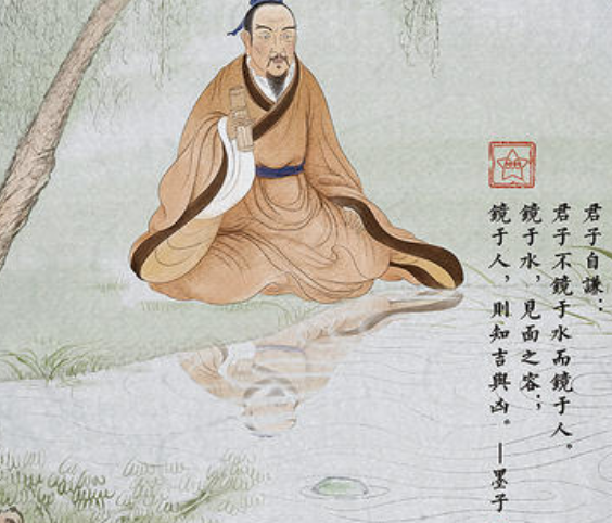 墨家创始人墨子儒家的主要反对派是古代黑社会老大