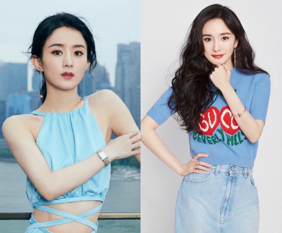 继穿衣风格后,赵丽颖素颜竟意外撞脸杨幂,网友:确实有点像了_腾讯新闻