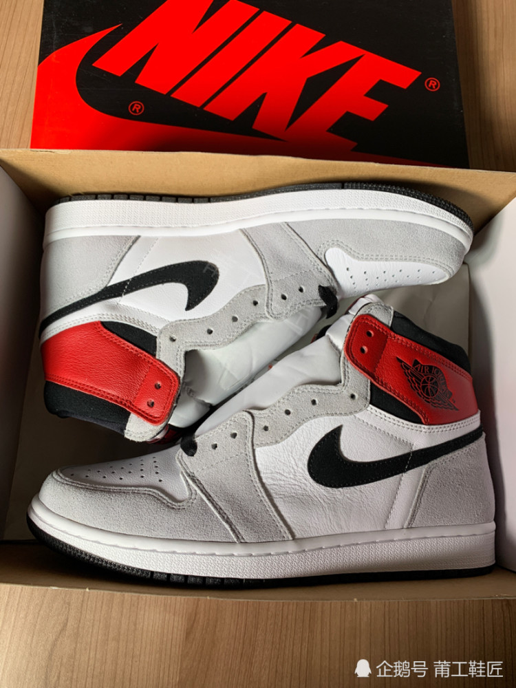 号称小union的aj1烟灰smokegrey颜值高到爆表