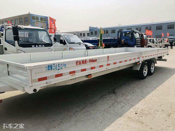 又一款神车来了蓝牌轻卡中置轴挂车c照就能开