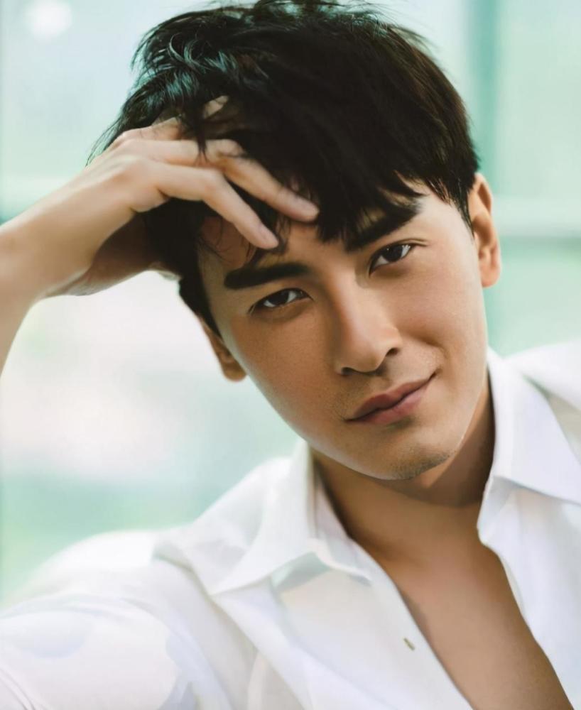 被男友人摸下巴的郑元畅,如今只能靠"江直树"的回忆杀翻红了?