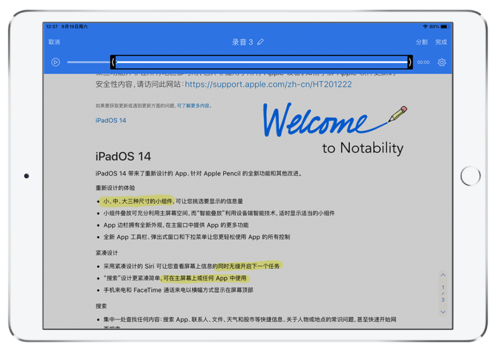 花 60 块买的笔记软件，Notability 不愧是 iPad 的最佳搭档