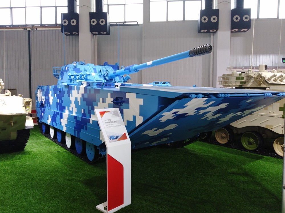 泰国已预订中国制造的vn16两栖轻型坦克将部署在071型登陆舰上