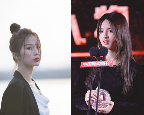 虞书欣|虞书欣自嘲头大，而两家粉丝早有摩擦，被质疑copy杨超越的文案