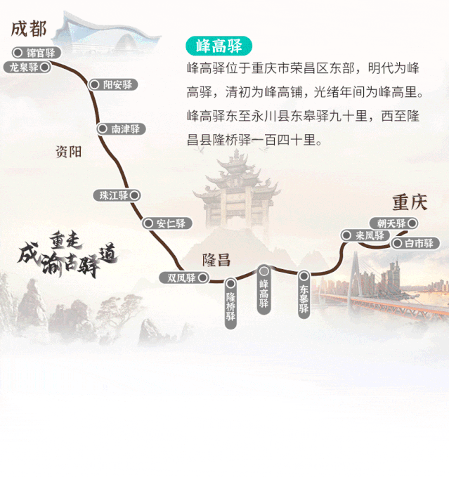 成渝古驿道 峰高驿