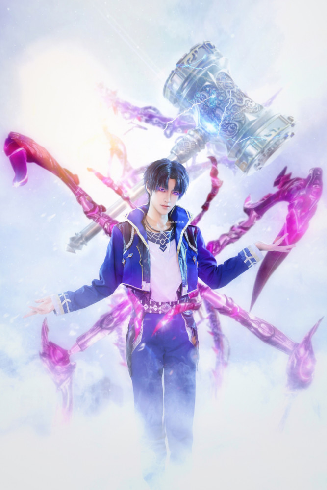 小哥哥cos斗罗大陆唐三本以为会翻车结果比建模还要帅