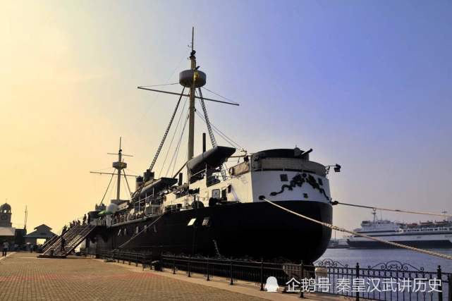 定远舰33厘米铁甲出水，印证北洋水师战败真因，炮弹不足是误传_腾讯新闻