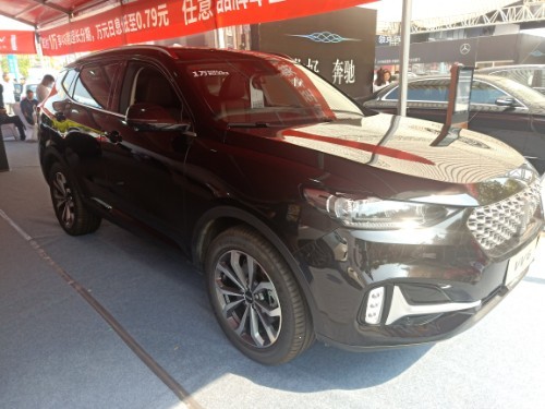 2021款长城weyvv6实拍黑色气场强227马力148万起