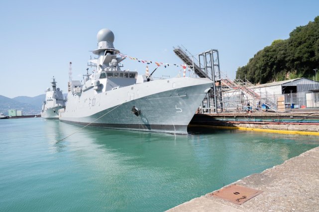 意大利造護衛艦,舷號101武備豪華,出口中東土豪