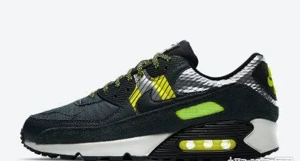 3M x Air Max 90全新黑黄配色！