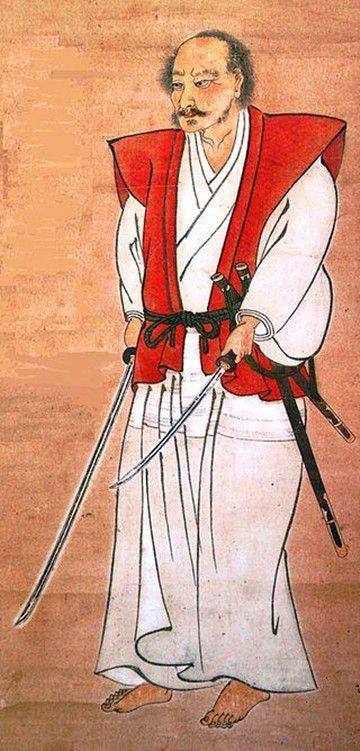 在《岩流岛后的宫本武藏》一书中,这样描绘武藏的相貌:写宫本武藏的