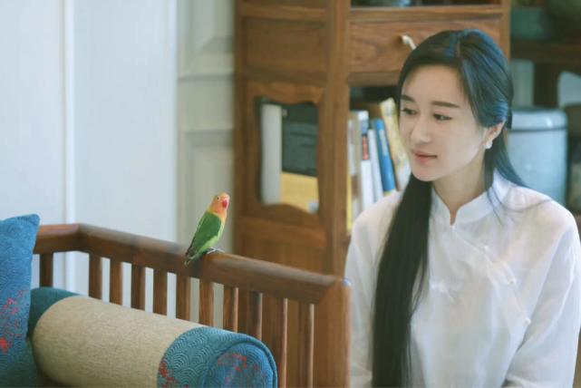 张纪中|张纪中娇妻坐月子化妆，豪宅内看书晒婚戒，两口子花式同框秀恩爱