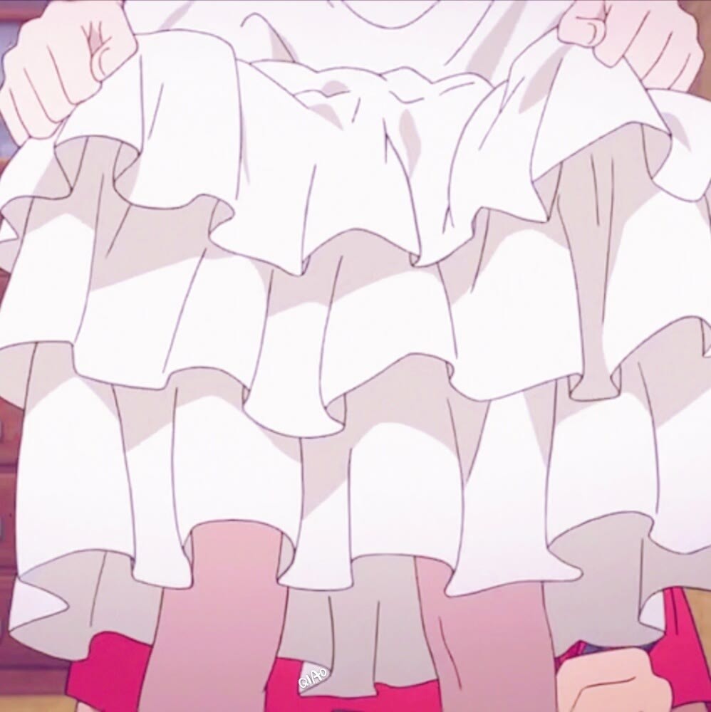 公主裙摆,部位女头