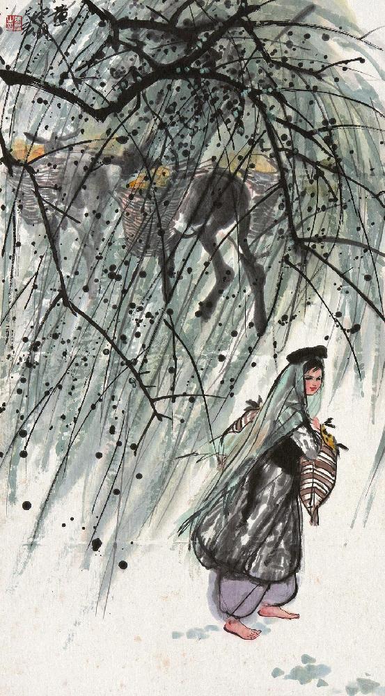 绘画|黄胄将人物画的描绘升华到了史诗般的境界