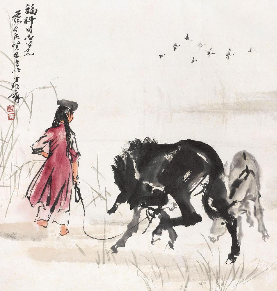 绘画|黄胄将人物画的描绘升华到了史诗般的境界
